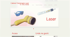 Desktop Screenshot of cabinetfizioterapie.ro