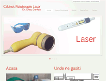Tablet Screenshot of cabinetfizioterapie.ro